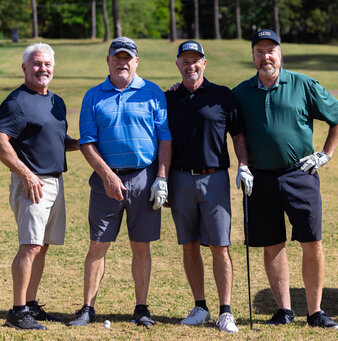 participants at Longview golf tournament