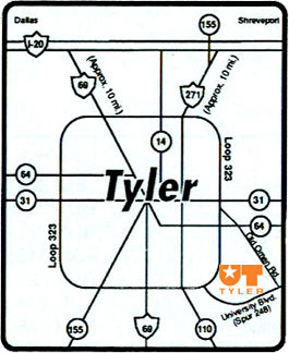 Tyler Map