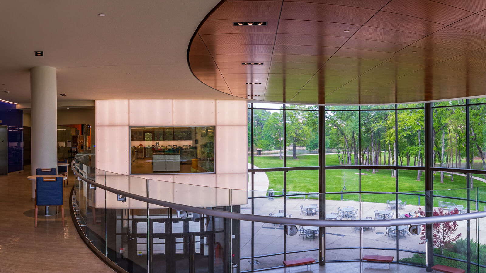 The Ben and Maytee Fisch College of Pharmacy Interior