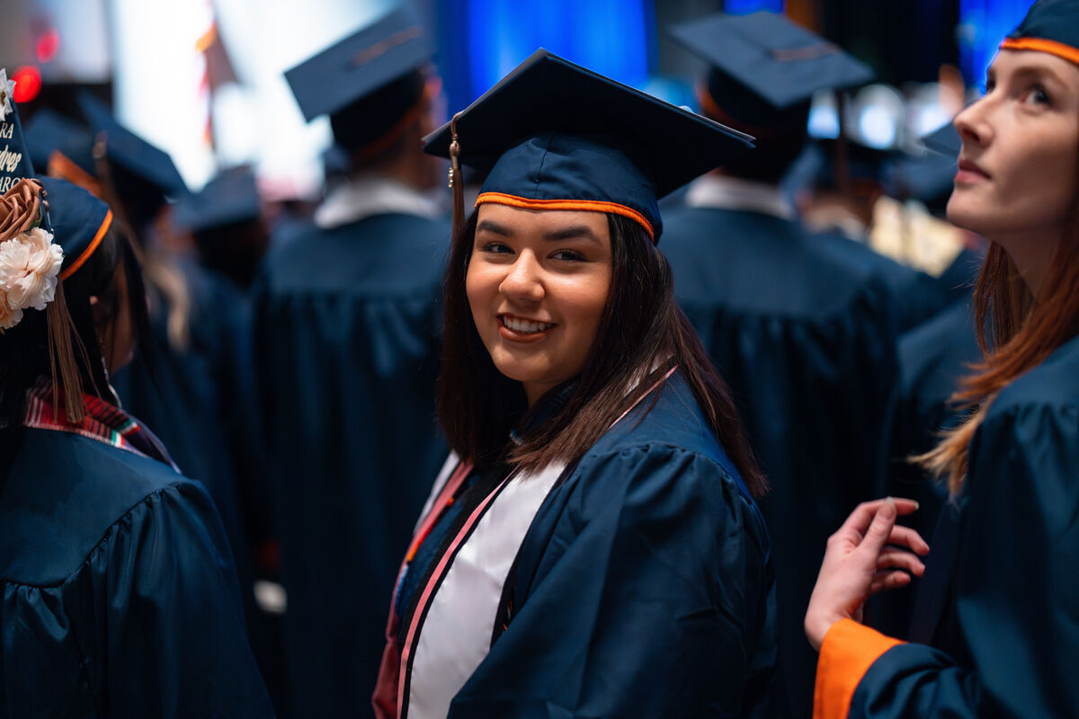 Degree Candidates in Cowan Center