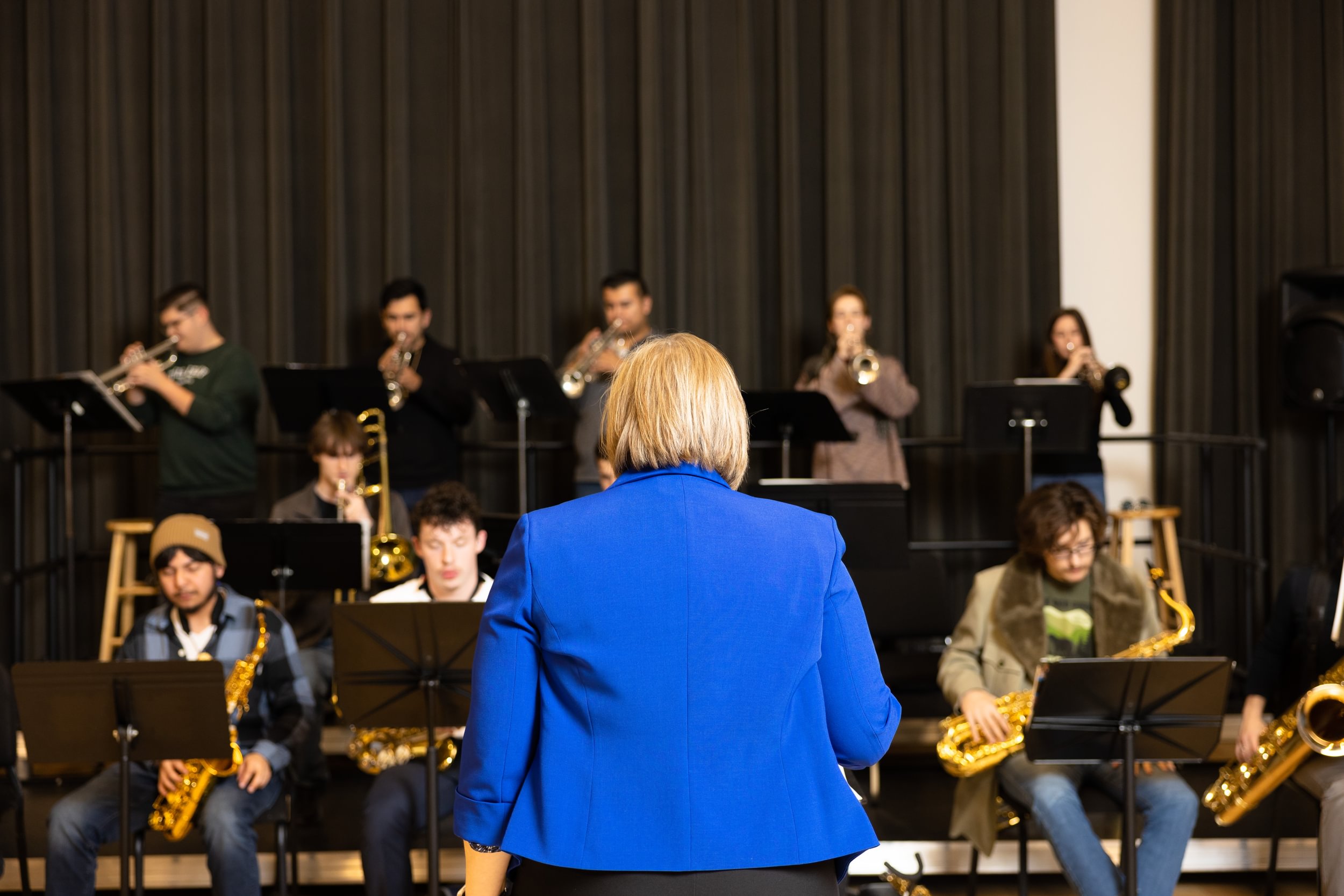 UT Tyler music ensemble practices