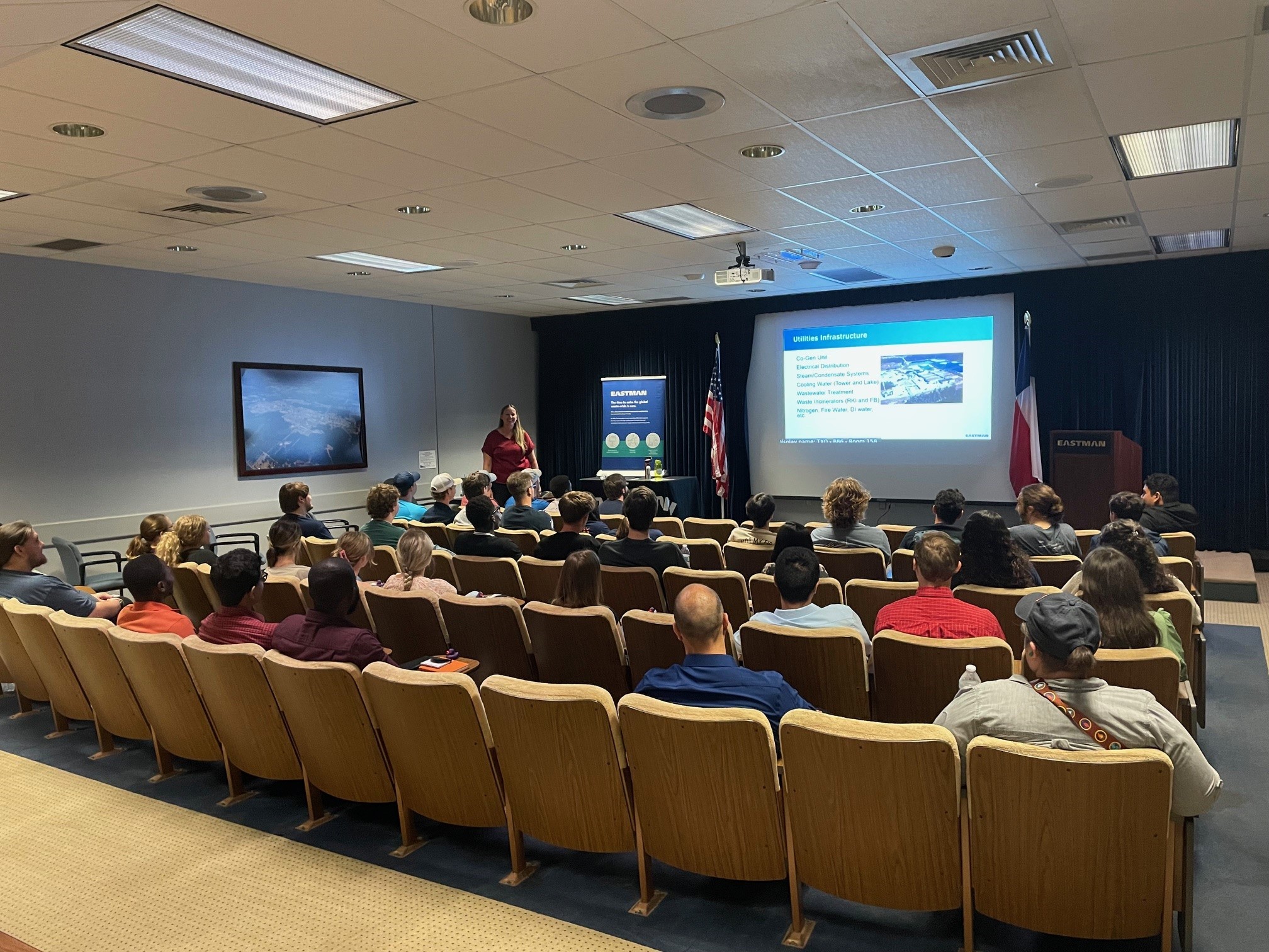 Students Learning at Eastman Chemical