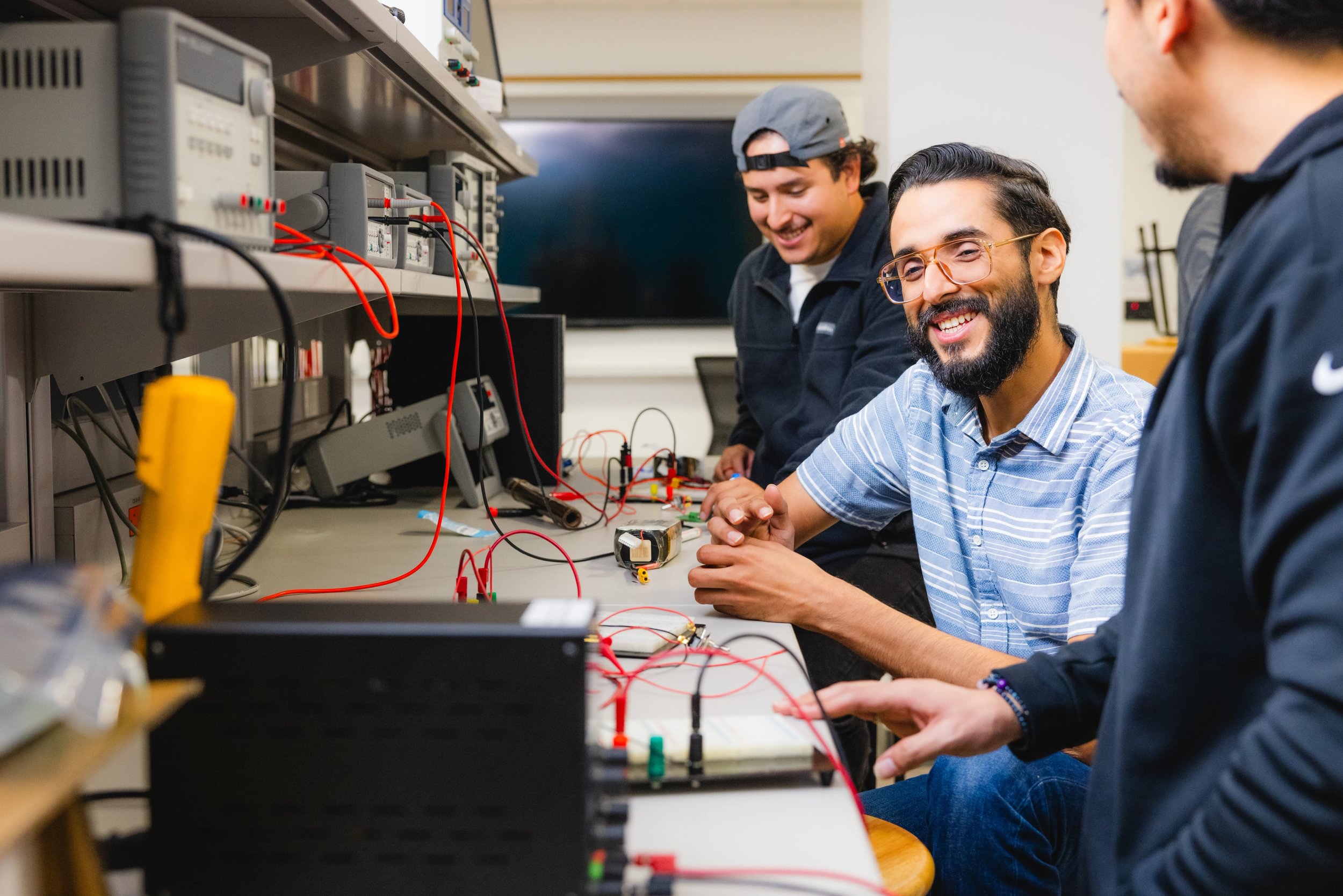 Students at the Houston Engineering Center