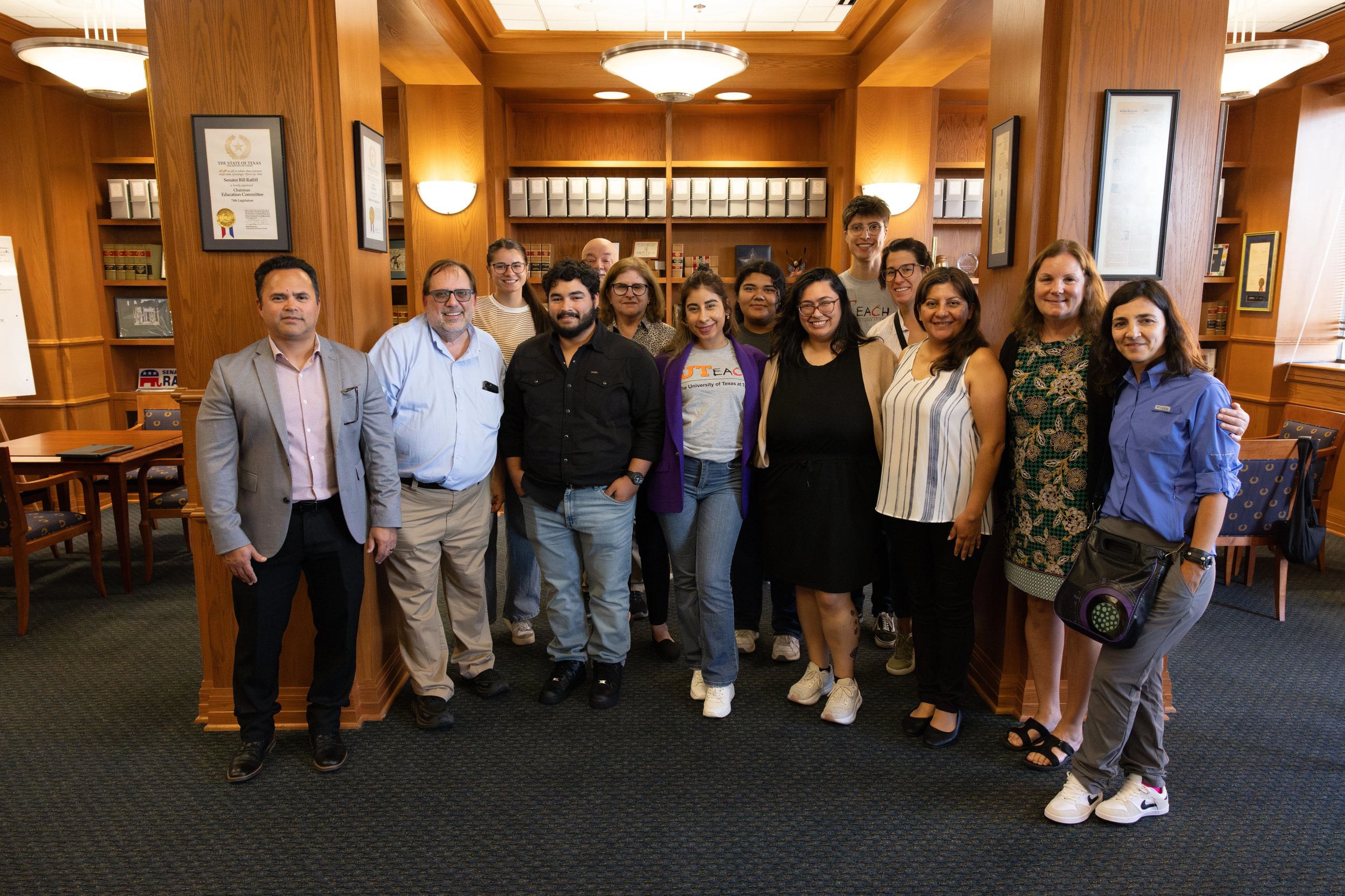 Argentine delegation with UT Tyler STEM faculty