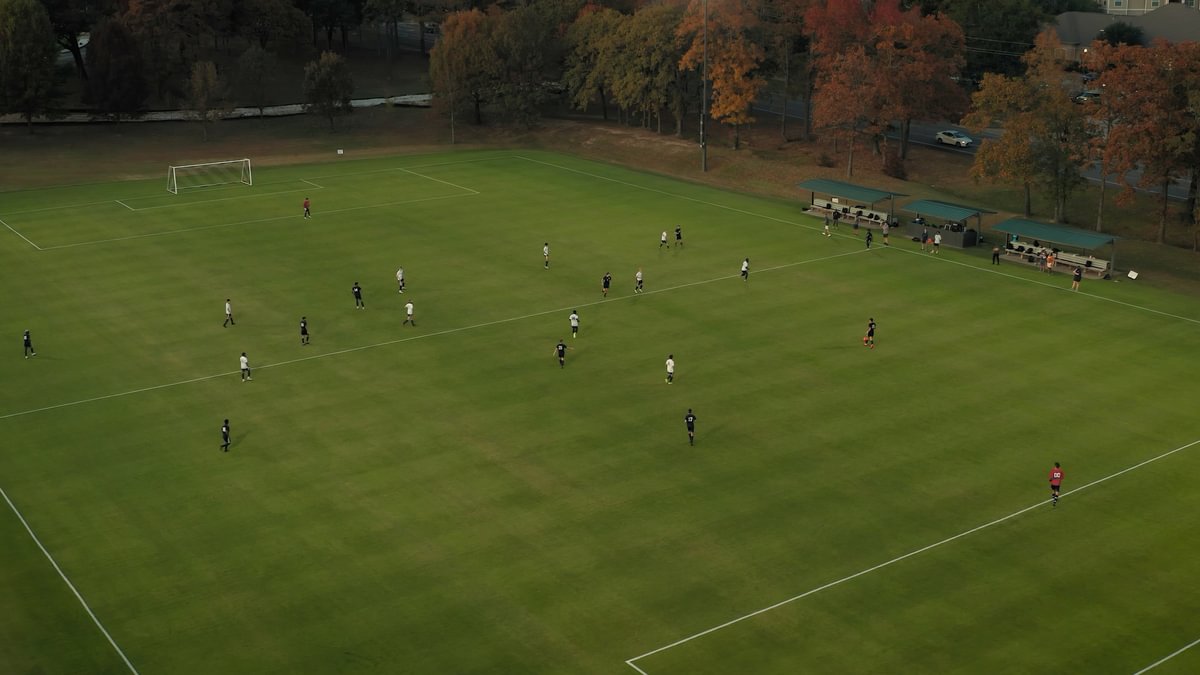 UT Tyler soccer field aerial view