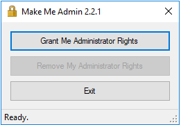 Grant me admin rights