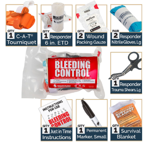 contents of the bleeding control kit