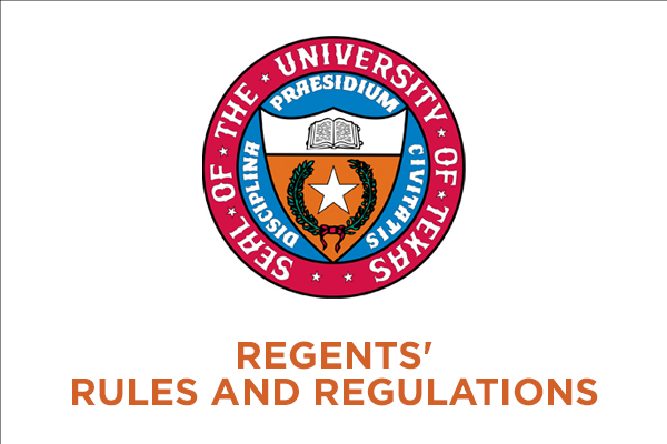 Regents Rules and Regulations